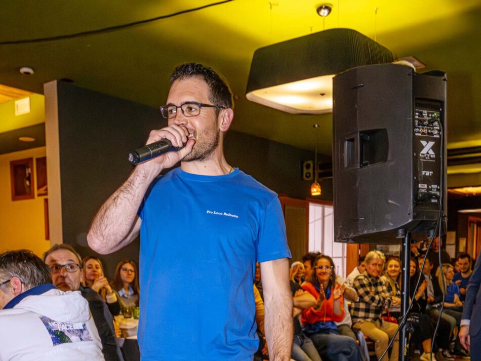 Roberto Marchetti, presidente della Pro Loco Bolbeno