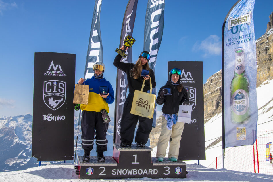 Trionfo trentino a Madonna di Campiglio: finali di Coppa Italia e Campionati Italiani FISI di Snowboard