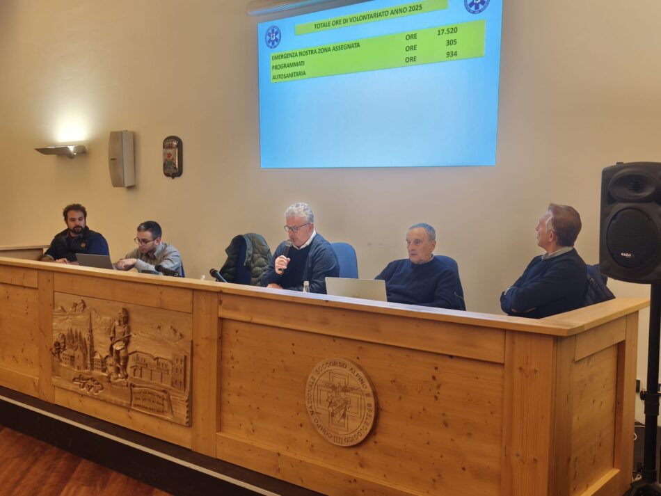 Pinzolo, assemblea dell’Associazione Volontari STI Pinzolo Alta Rendena: approvati bilancio 2025 e adesione alla Federazione provinciale