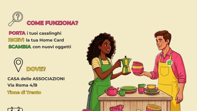 Progetto “Home Swap” – II Edizione – U.P.T Tione di Trento