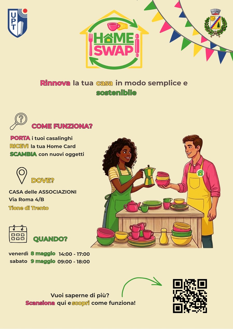 Progetto “Home Swap” – II Edizione – U.P.T Tione di Trento