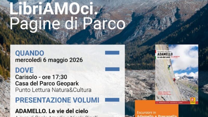 Carisolo – mercoledì 6 maggio 2026 – Presentazione di due volumi