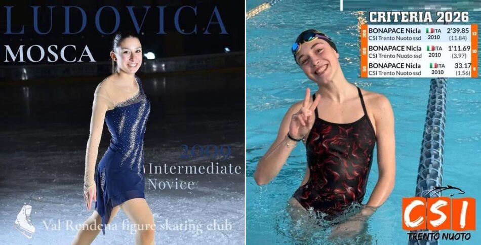 Altre due campionesse a Spiazzo: In bocca al lupo a Ludovica Mosca – Nicla Bonapace tra le migliori ai Nazionali Giovanili