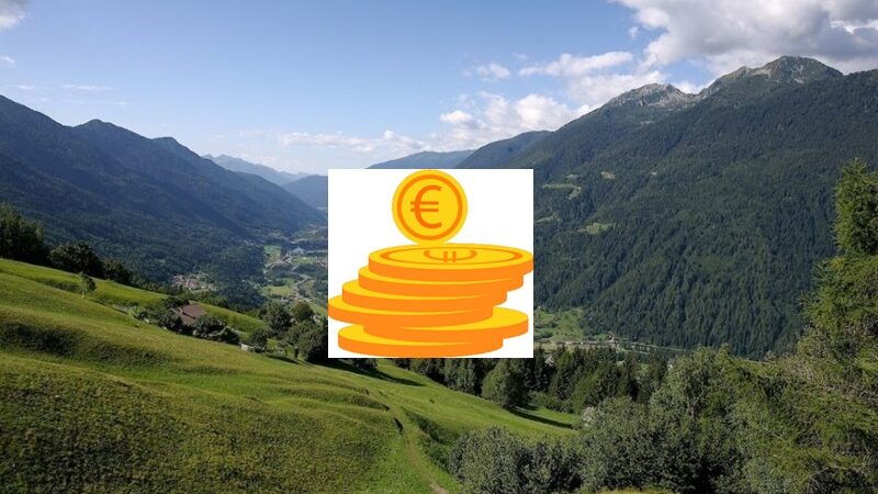 Val Rendena: ecco la classifica per Comune dei redditi