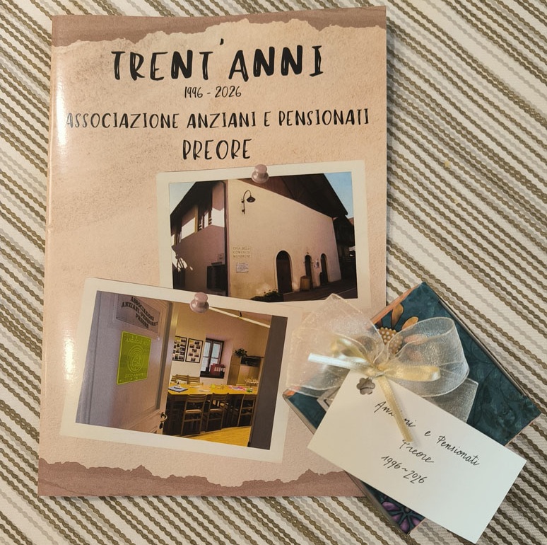 PREORE – Trent’anni di amicizia, memoria e comunità: il Circolo Anziani e Pensionati festeggia il suo anniversario