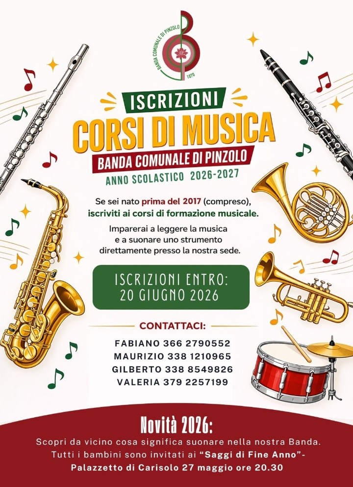 Banda Comunale di Pinzolo “Corsi di musica”