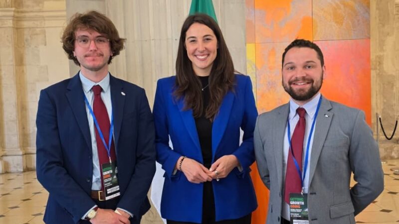 Giovani PATT: Meeting dei giovani del partito popolare Europeo a Dublino