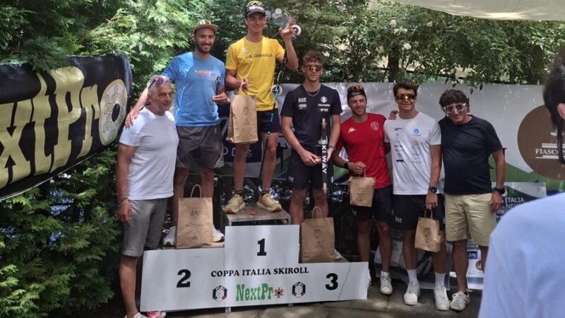 Giovanni Lorenzetti di Pinzolo ha conquistato sulle pendici dell’Etna la sua prima vittoria in coppa Italia senior assoluta