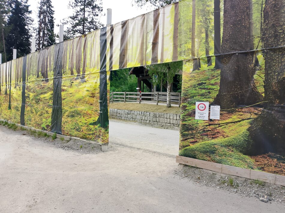 Pinzolo – Da ieri aperta anche la “passerella” alla Pineta