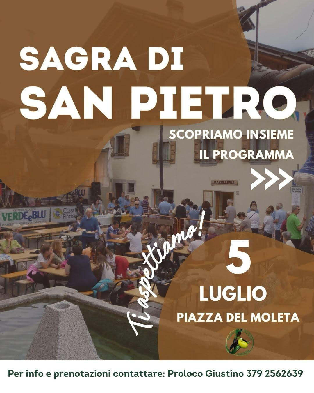 Giustino 5 luglio “Sagra di San Pietro”