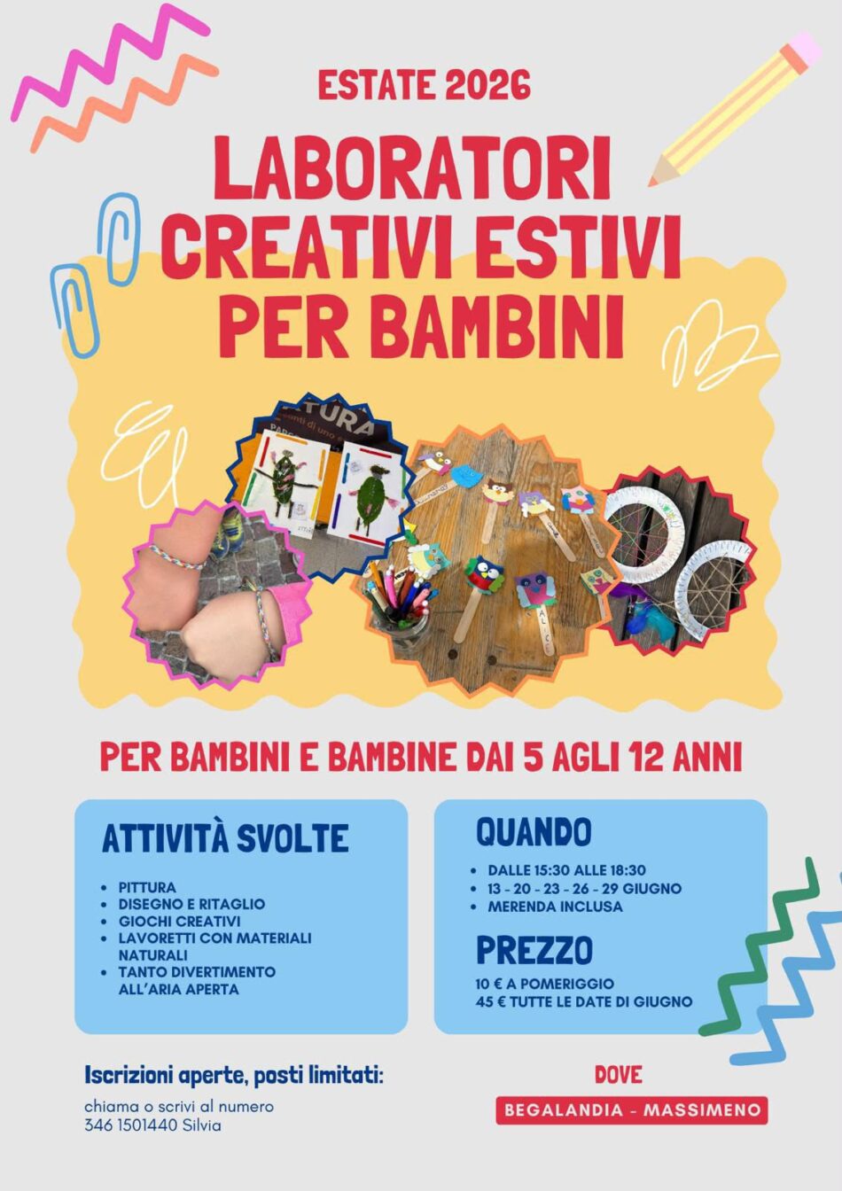 Mattina con le mani in pasta, pomeriggio con la fantasia