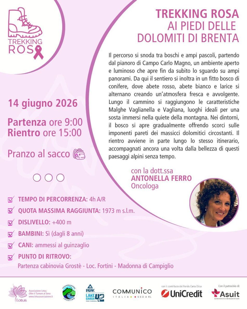 Un trekking che fa bene al cuore e alla salute