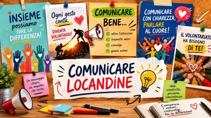 TIONE – Comunicare per esistere: anche il volontariato impara a raccontarsi