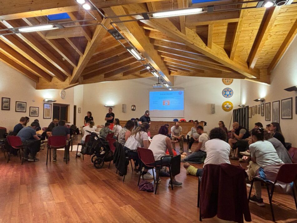 Ieri sera serata informativa del STI Pinzolo Alta Rendena