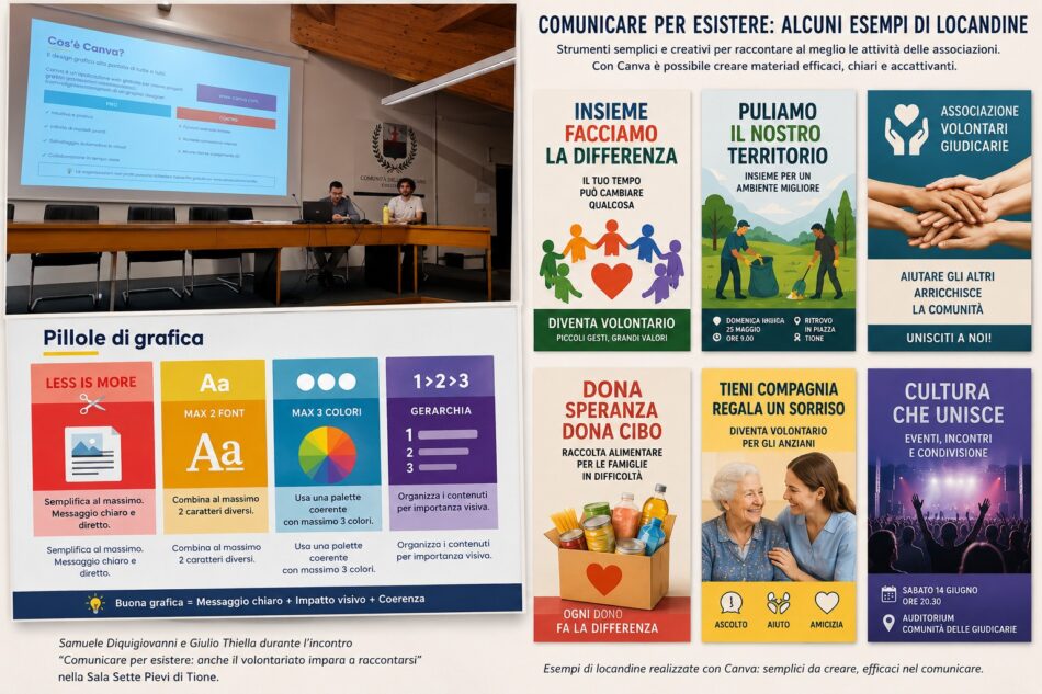 TIONE – Nella Sala Sette Pievi un incontro dedicato alle associazioni del territorio