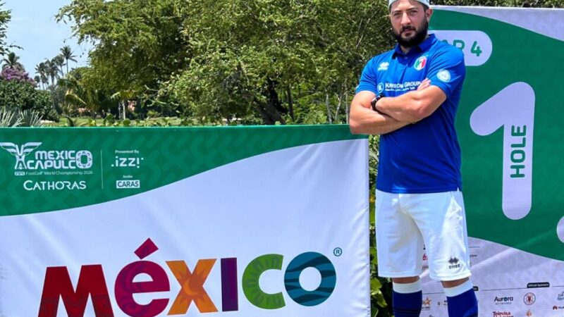 Enrico Maturi. Ad un soffio dal podio mondiale con l’Italia del footgoolf