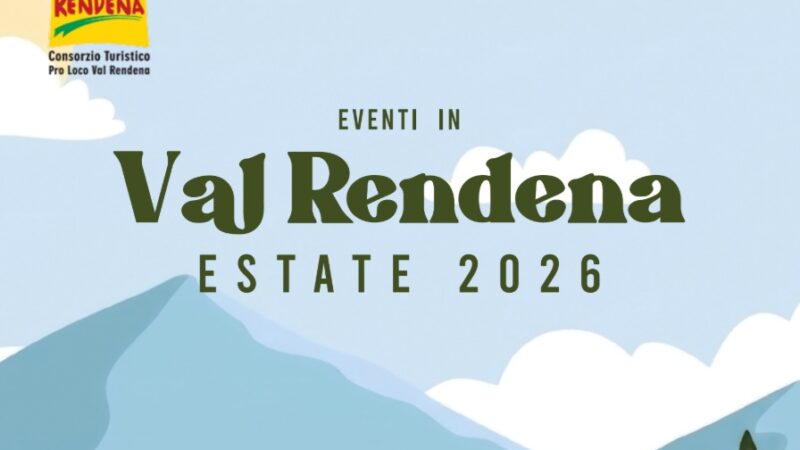 Catalogo Estivo 2026 delle manifestazioni della Val Rendena