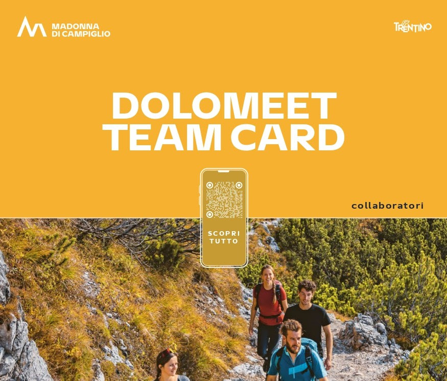 DoloMeet Team Card: l’Azienda per il Turismo Madonna di Campiglio presenta la card pensata per il benessere dei lavoratori nel turismo