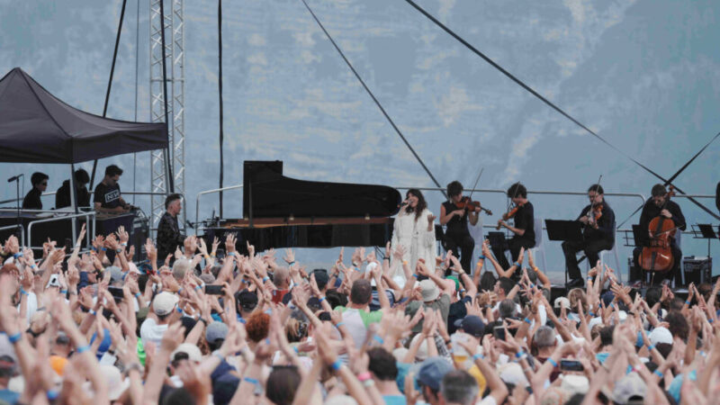 A Pinzolo-Doss del Sabion, la magia di Elisa with Dardust conclude la quarta edizione del Mountain Beat Festival