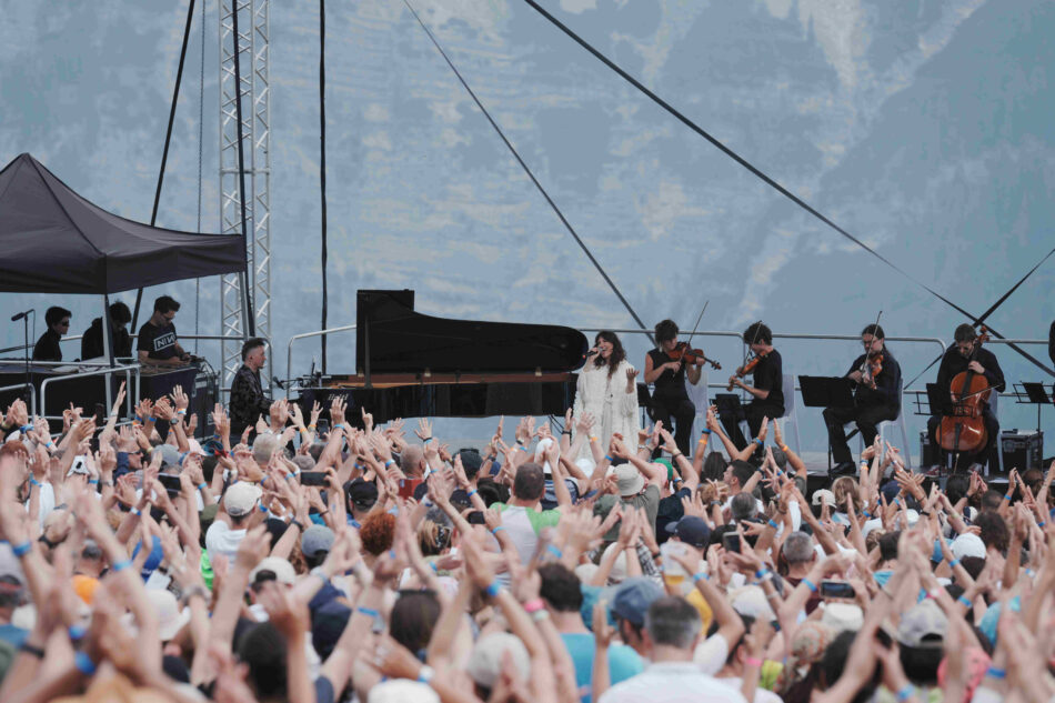 A Pinzolo-Doss del Sabion, la magia di Elisa with Dardust conclude la quarta edizione del Mountain Beat Festival