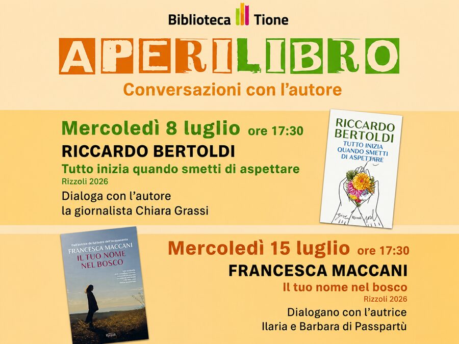 Quando un libro diventa un incontro: torna “AperiLibro” alla Biblioteca di Tione