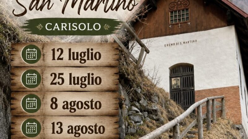 Estate 2026: Apertura della chiesetta di san Martino
