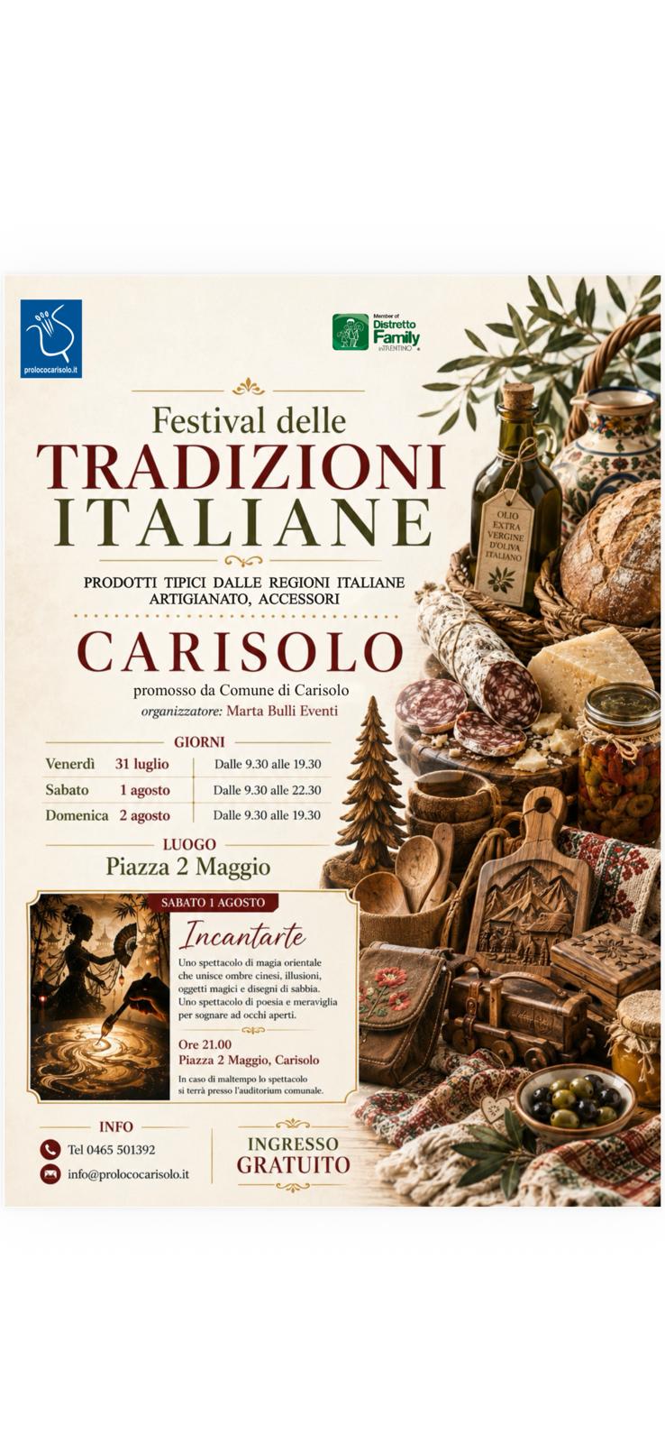 Carisolo “Festival delle Tradizioni italiane”