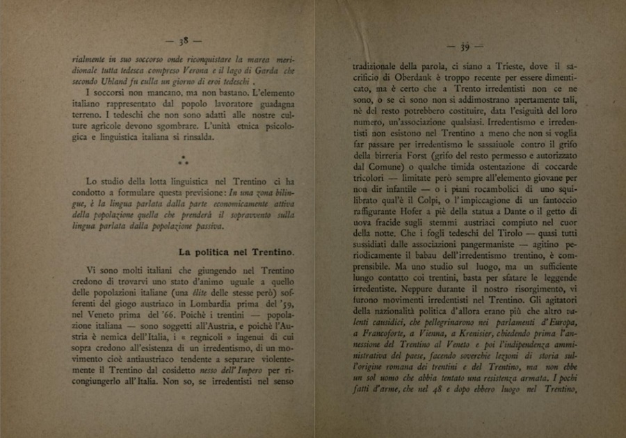 Il Trentino e la storia: quando le fonti raccontano una realtà più complessa