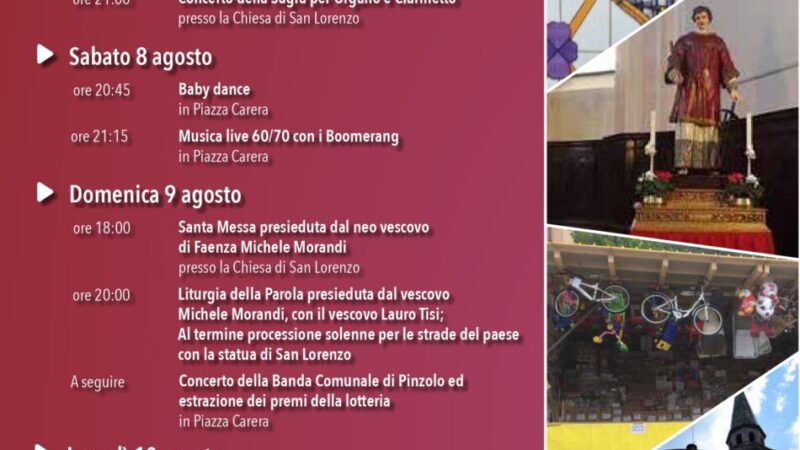 Pinzolo: Sagra di San Lorenzo 2026