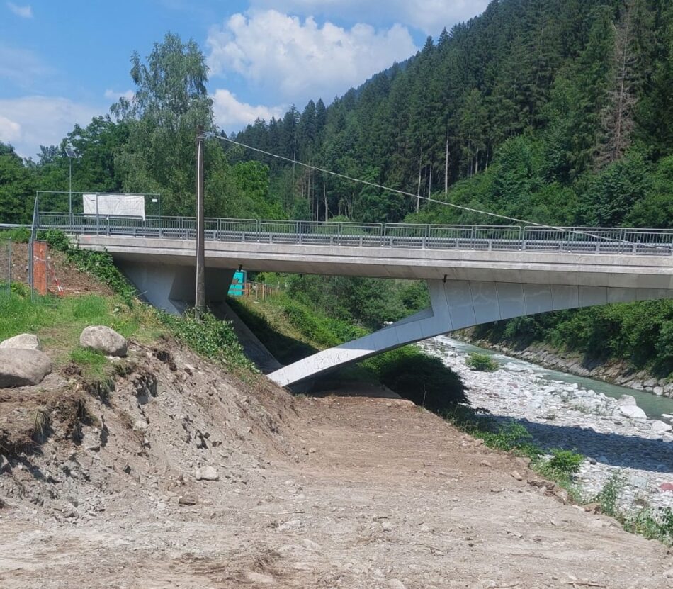 La Ciclovia dei fiori passerà sotto al ponte di Villa Rendena