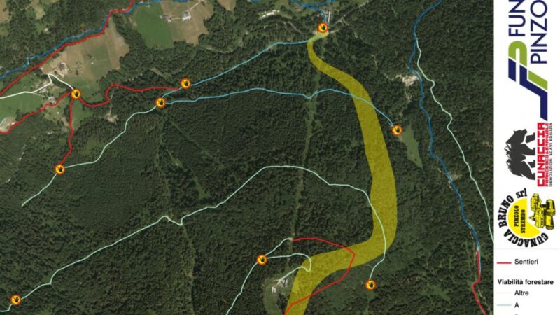 Chiusura al transito veicolare delle strade e dei sentieri che verranno  interessati dai lavori di realizzazione della nuova pista da sci “Plaza”