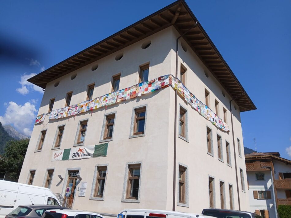 Pinzolo: È arrivato lo striscione della Pace