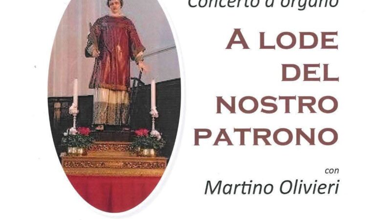 Pinzolo Venerdì 7 agosto ore 21 Concerto d’organo “A lode del Nostro Patrono”