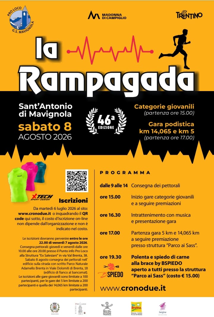 Mavignola Sabato 8 agosto 46° Rampagada