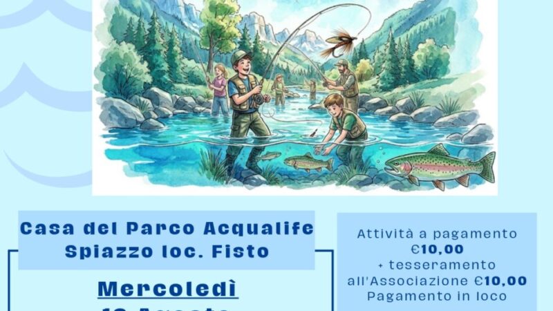 Spiazzo: Pesca a mosca per ragazzi
