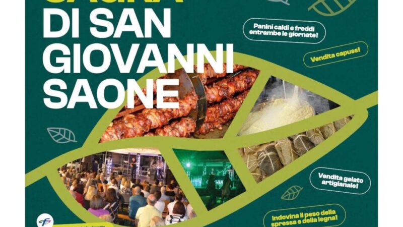 SAONE – la sagra che riunisce il paese tra musica, sapori e immagini