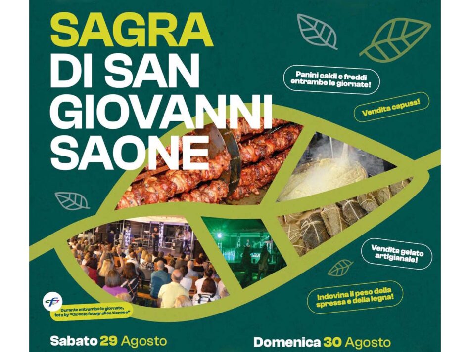 SAONE – la sagra che riunisce il paese tra musica, sapori e immagini
