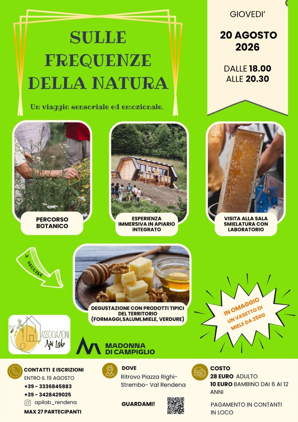 Strembo Giovedì 20 agosto “Sulle frequenze della natura”