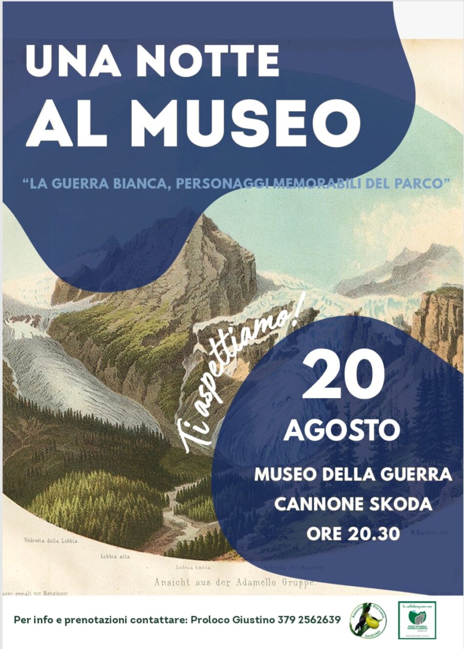Giustino Giovedì 20 agosto “Una notte al museo”
