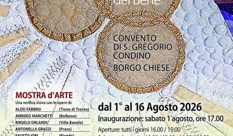 Condino Borgo Chiese Mostra d’arte “Gesù l’Uomo del Bene”