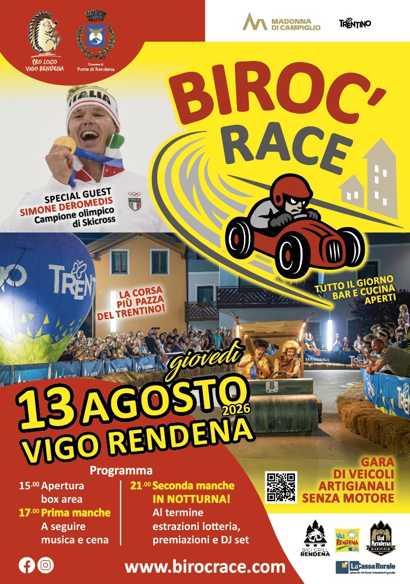 Vigo Rendena Giovedì 13 agosto “BIROC’ RACE”
