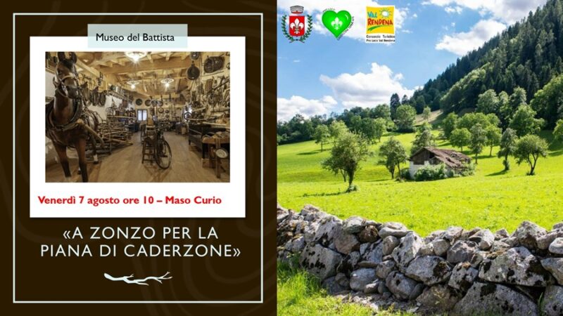 Caderzone Terme Venerdì 7 agosto ore 10 “Passeggiata per la piana di Caderzone”