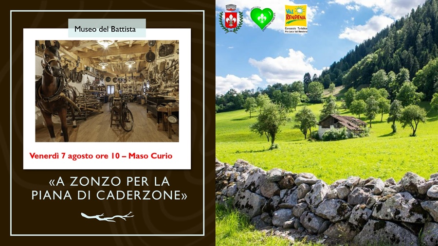 Caderzone Terme Venerdì 7 agosto ore 10 “Passeggiata per la piana di Caderzone”