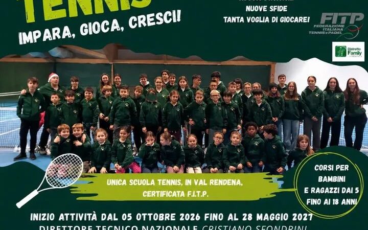 Tennis Club Pinzolo – Scuola Tennis Impara, gioca, cresci