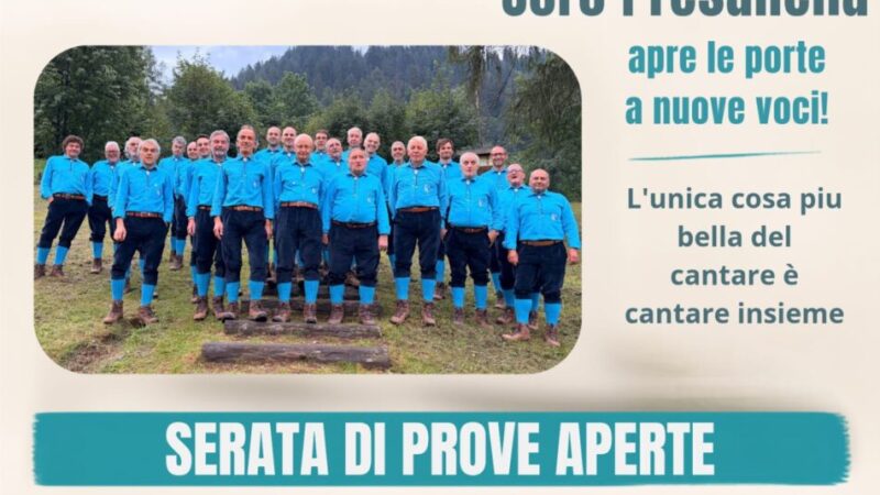 Coro Presanella: Ti piace cantare?