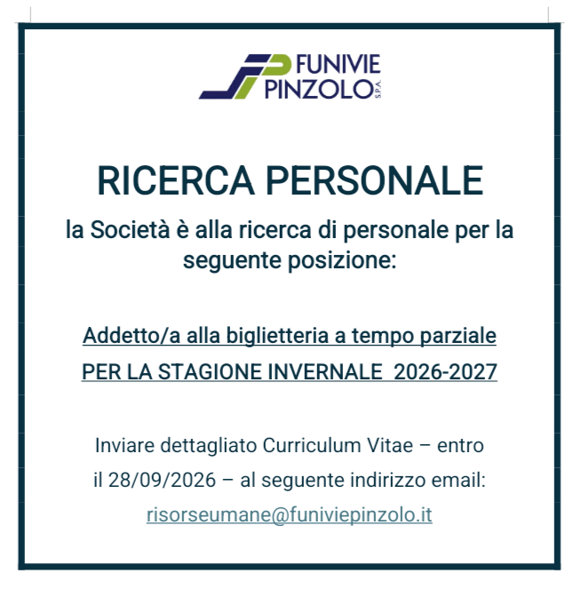 Funivie Pinzolo: Ricerca Personale