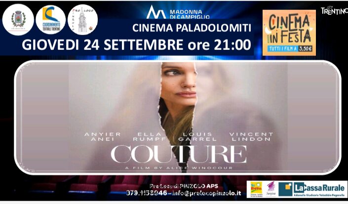 Cinema in Festa: Giovedì 24 settembre ore 21 “Couture” Film a 3,50 euro