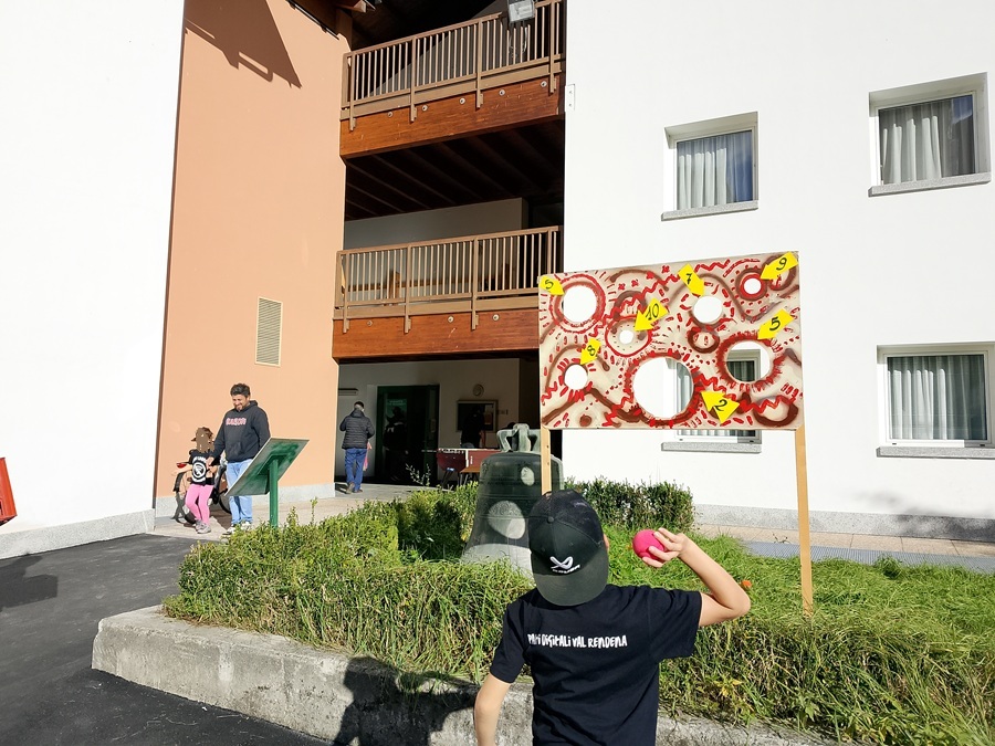 Giochi all'oratorio di Pinzolo