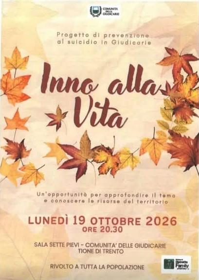 💚 INNO ALLA VITA. Perché nessuno si senta solo