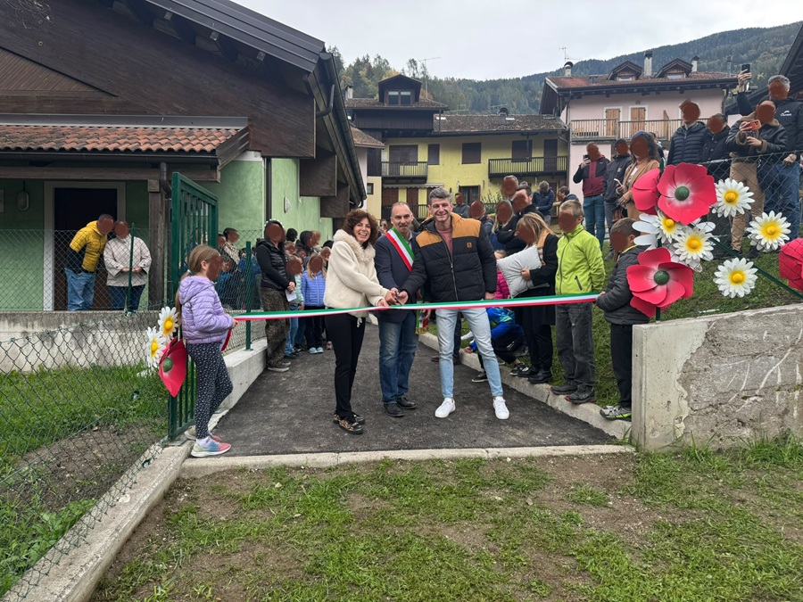 Un nuovo giardino per i bambini della scuola di Giustino